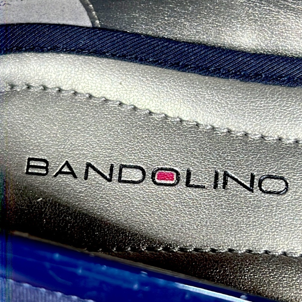 Bandolino  flat shoes blue color size 6 - Picture 6 of 9
